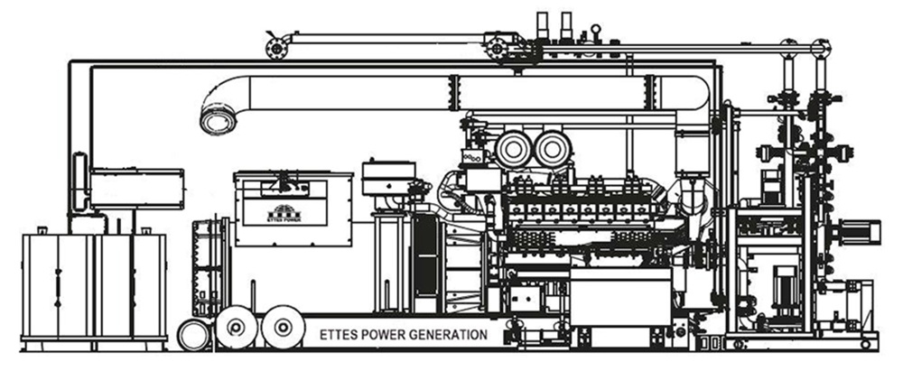 ETTES POWER MWM GAS ENGINE GENERATOR CHP ETTESPOWER